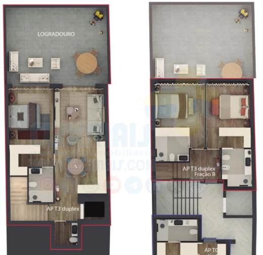 Apartamento T3 para Venda em Braga (Maximinos, Sé e Cividade) Foto 24