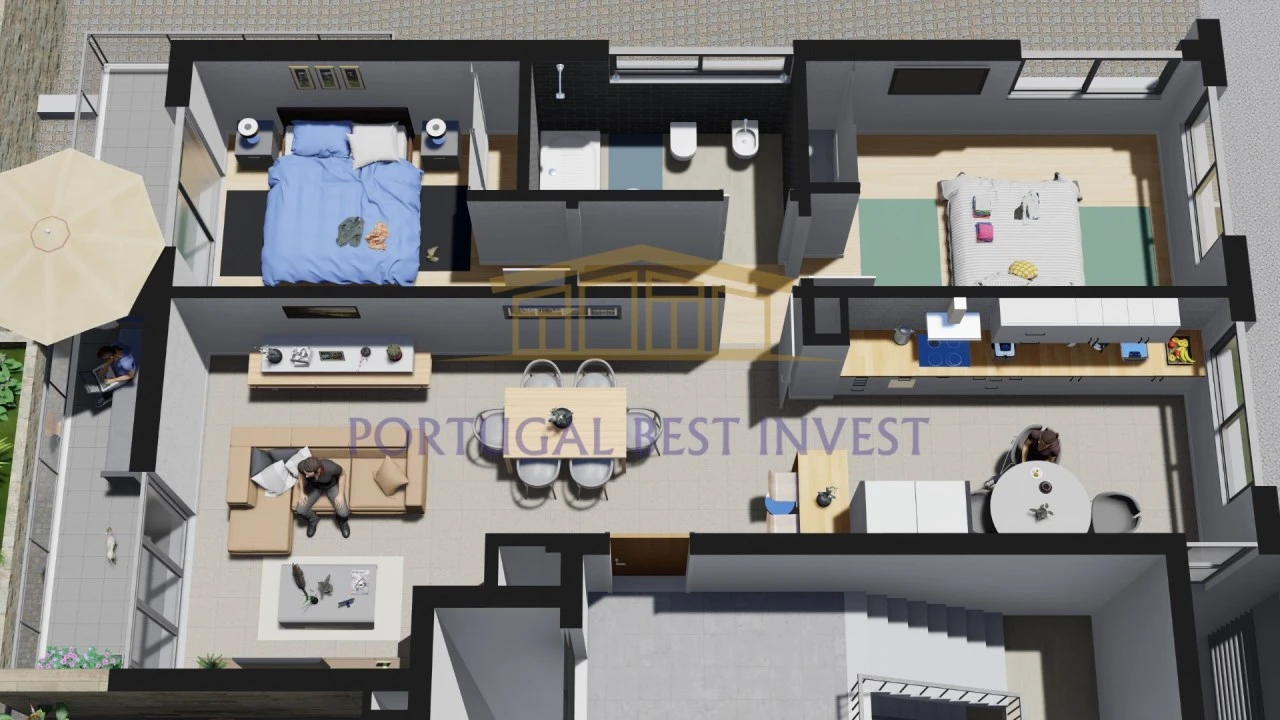 Apartamento T3 para Venda em Portimão Foto 3