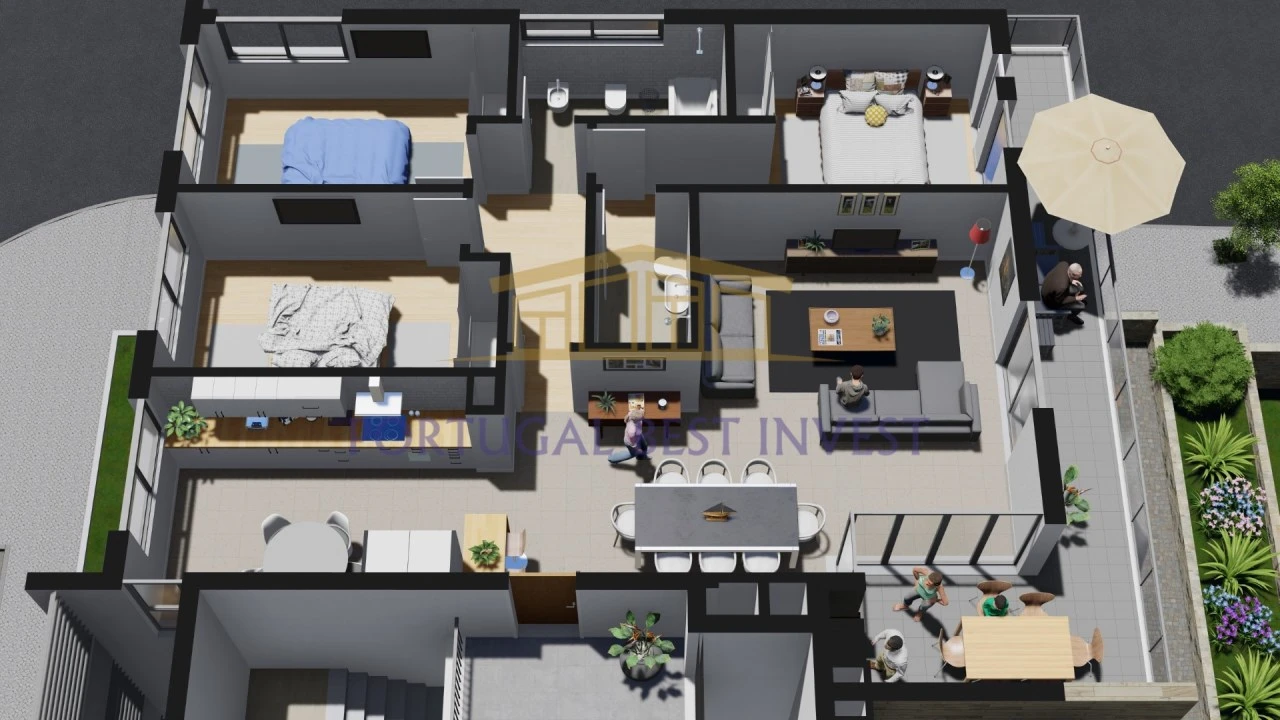 Apartamento T3 para Venda em Portimão Foto 4