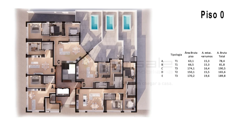 Apartamento T1 para Venda em Costa da Caparica Foto 15