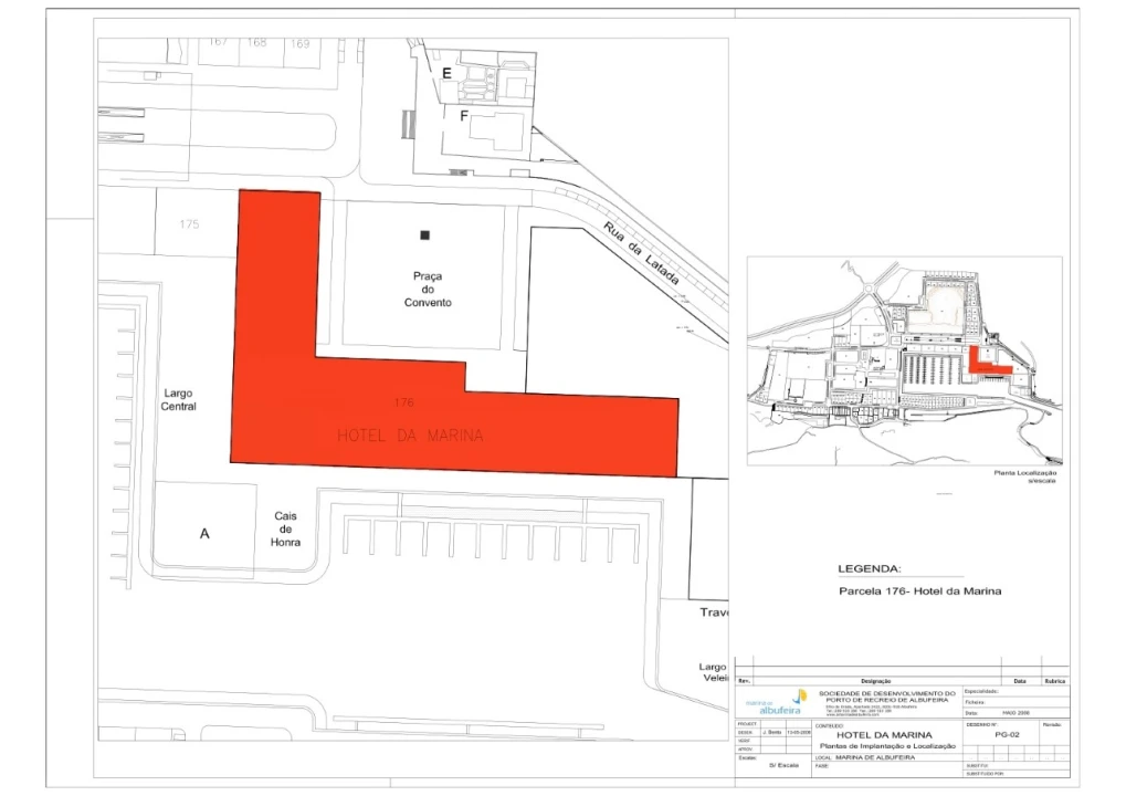 Terreno para Venda em Albufeira e Olhos de Água Planta 2