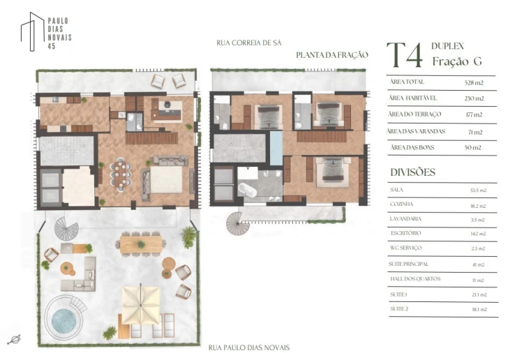 Apartamento T4 para Venda em Lordelo do Ouro e Massarelos Planta 1