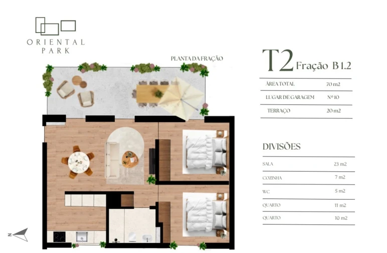 Apartamento para Venda em Campanhã Planta 1