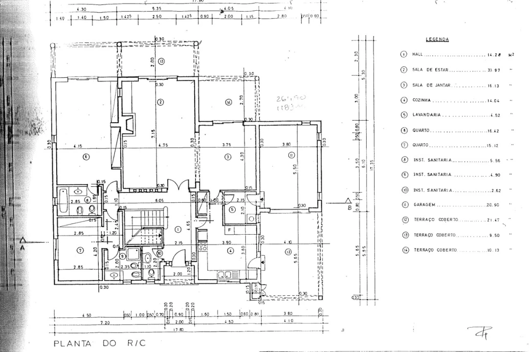 Moradia T4 para Venda em Quarteira Planta 2