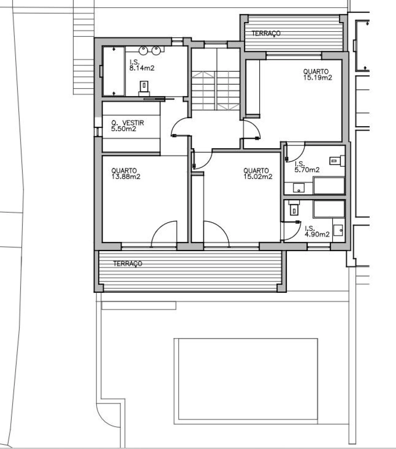 Moradia T4 para Venda em Alcabideche Foto 38