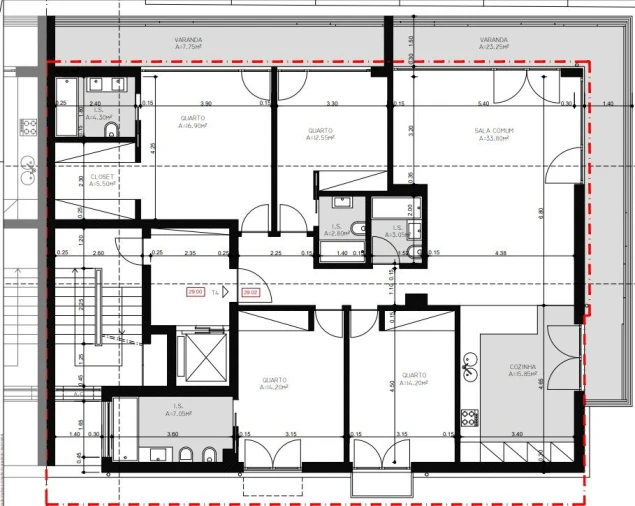 Apartamento T4 para Venda em Cascais e Estoril Foto 36