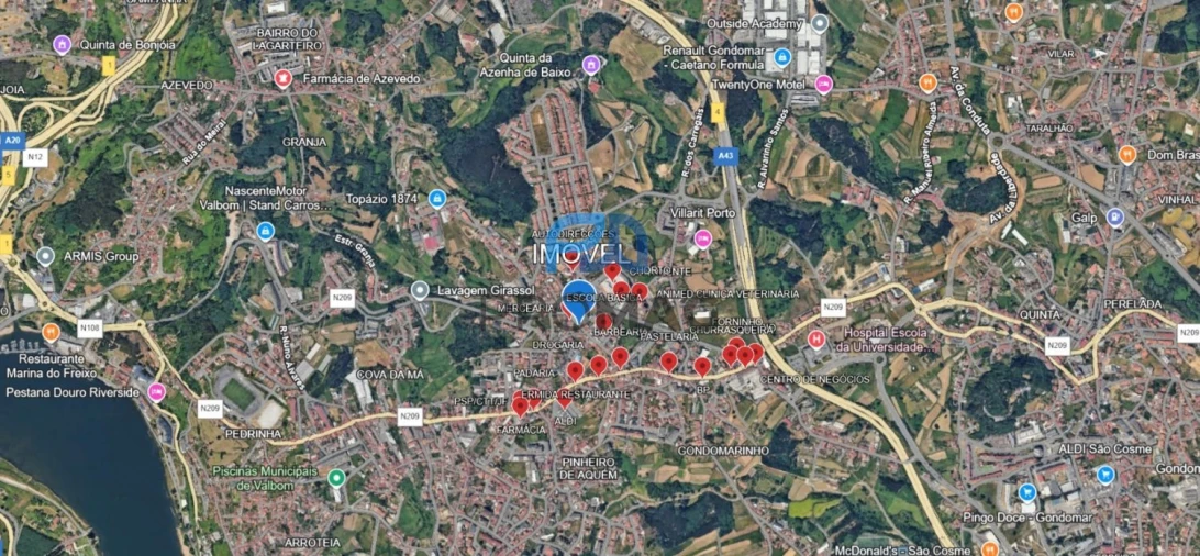 Moradia T2 para Venda em Gondomar (São Cosme), Valbom e Jovim Foto 23