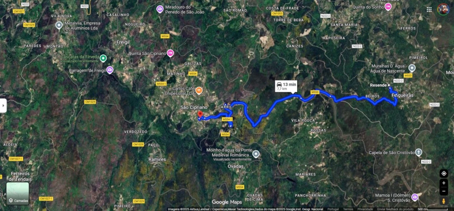 Moradia T2 para Venda em São Cipriano Foto 60