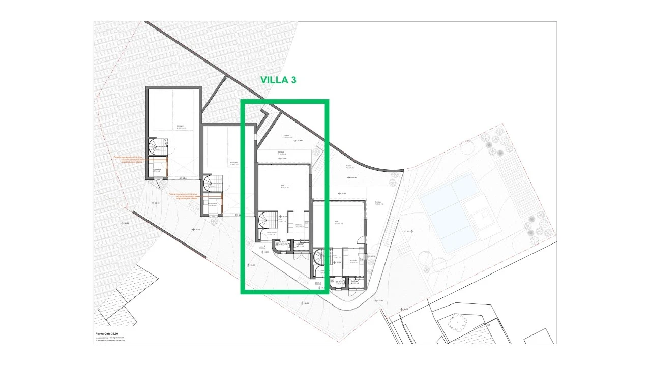 Moradia T3 para Venda em Cascais e Estoril Planta 4