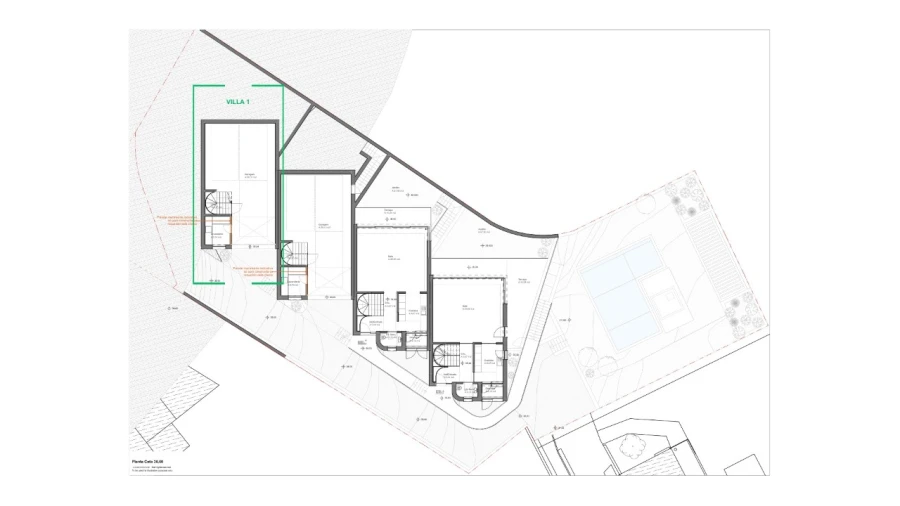 Moradia T3 para Venda em Cascais e Estoril Planta 1