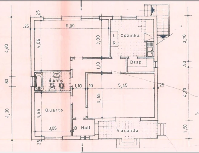 Moradia T3 para Venda em Alvorninha Planta 1