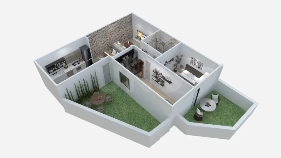 Moradia T2 para Venda em Dois Portos e Runa Foto 19