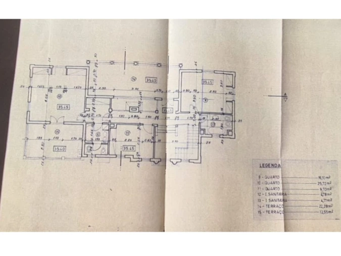 Moradia T4 para Venda em Quarteira Planta 3