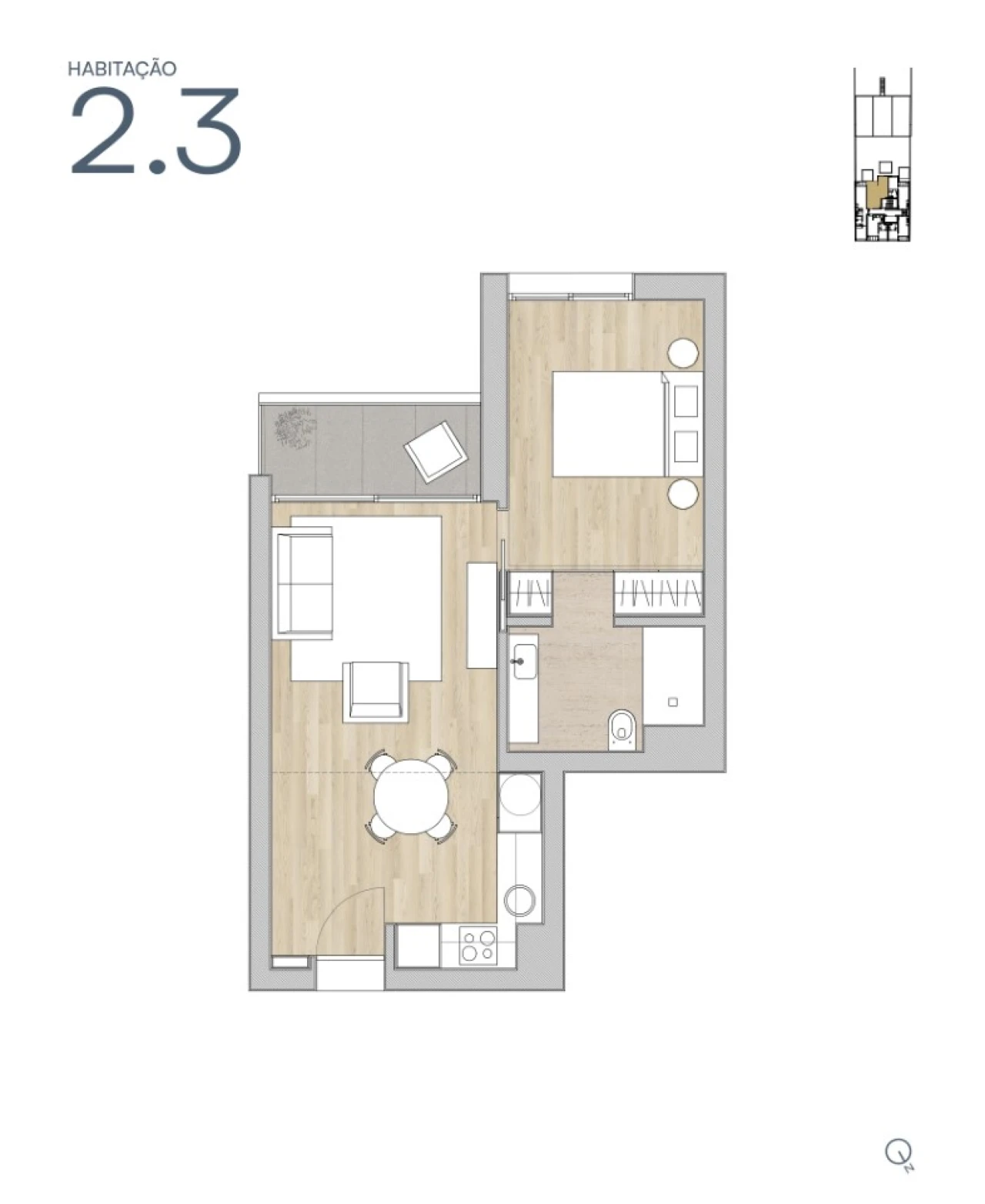 Apartamento T1 para Venda em Cedofeita, Santo Ildefonso, Sé, Miragaia, São Nicolau e Vitória Foto 8