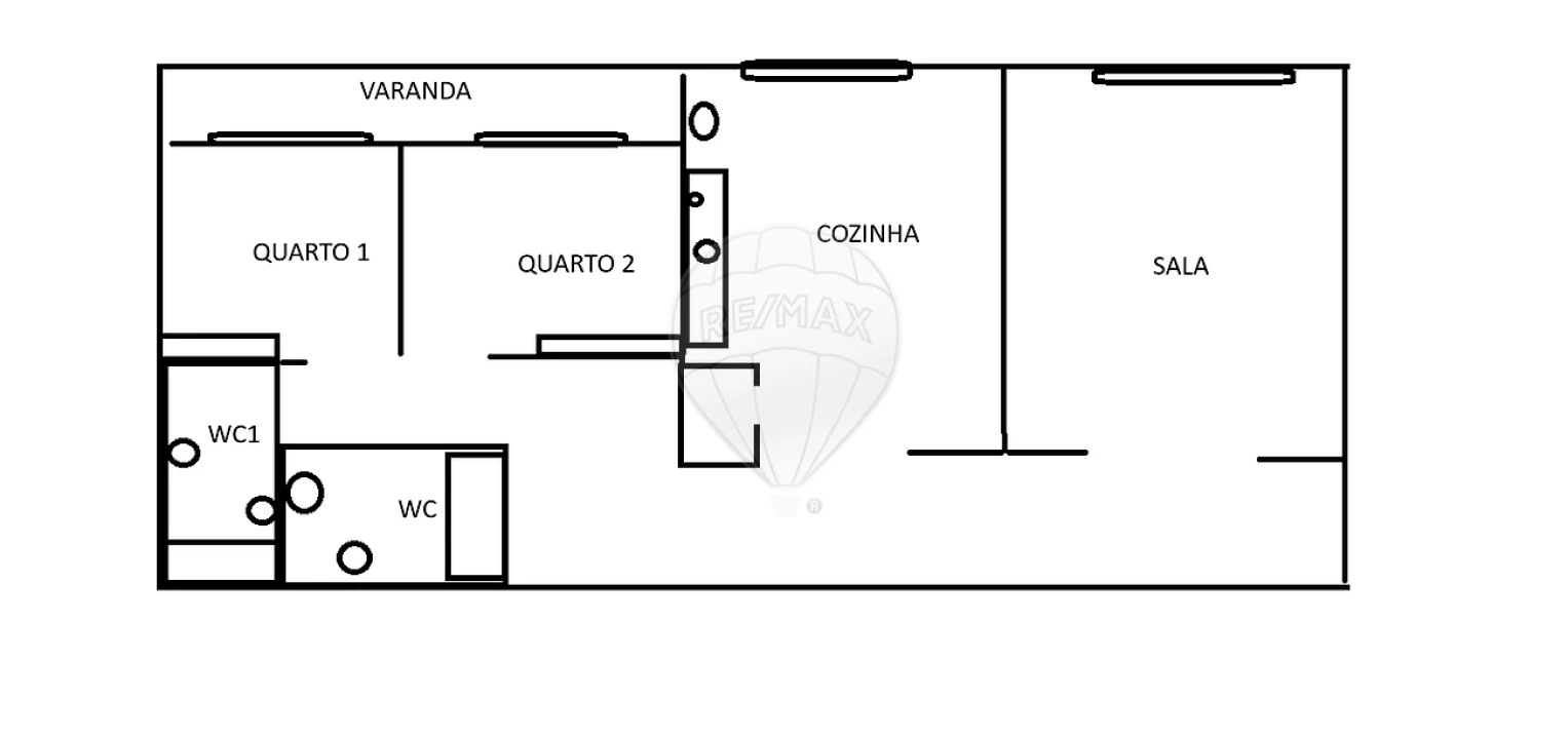 Apartamento T2 para Venda em Santa Maria de Lamas Foto 23