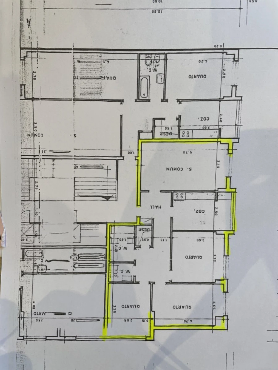 Apartamento T3 para Venda em União das Freguesias de Setúbal Planta 1