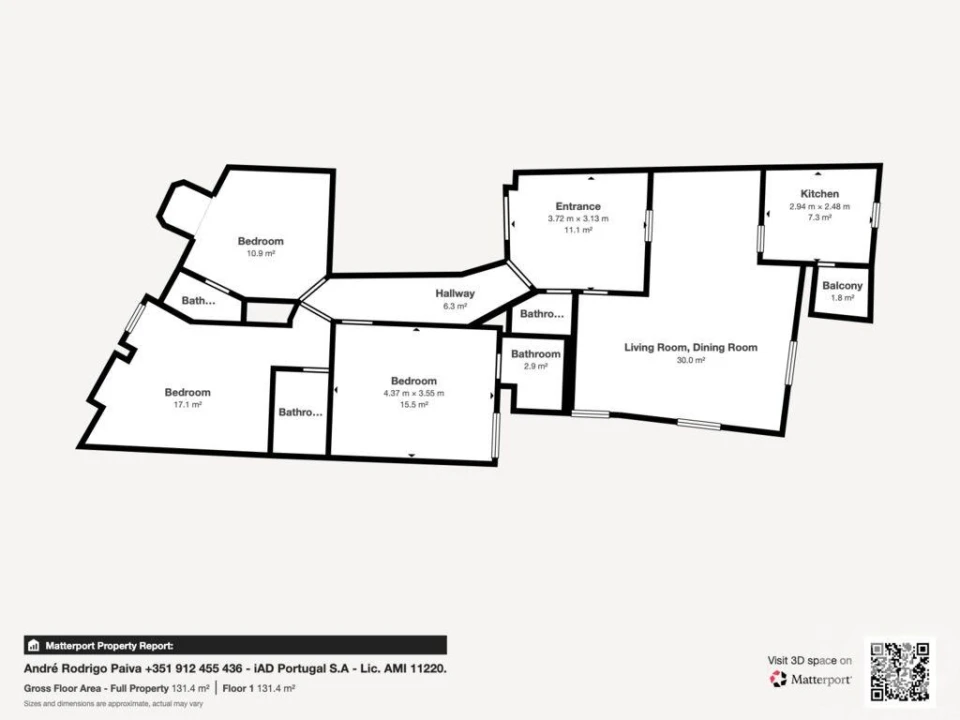 Apartamento T3 para Venda em Cedofeita, Santo Ildefonso, Sé, Miragaia, São Nicolau e Vitória Foto 40