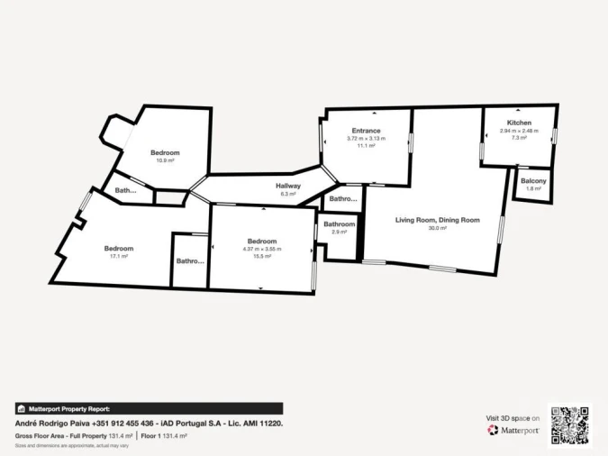 Apartamento T3 para Venda em Cedofeita, Santo Ildefonso, Sé, Miragaia, São Nicolau e Vitória Foto 40