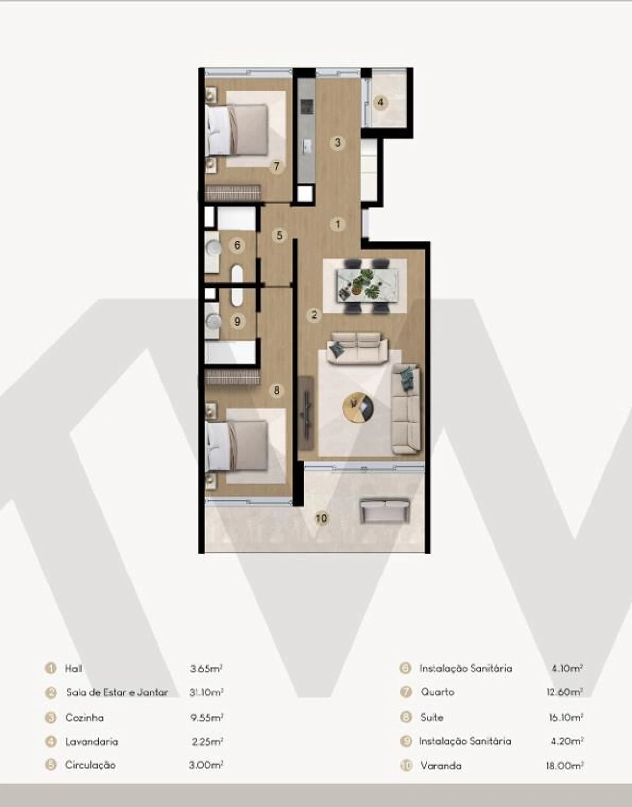 Apartamento T2 para Venda em Camara de Lobos Foto 15