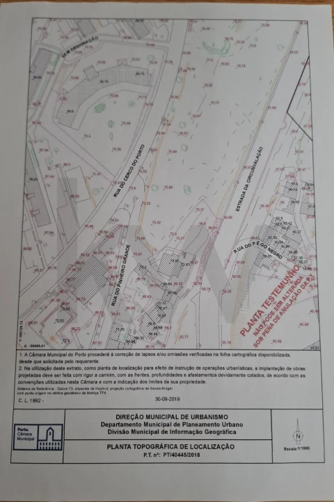 Terreno para Venda em Campanhã