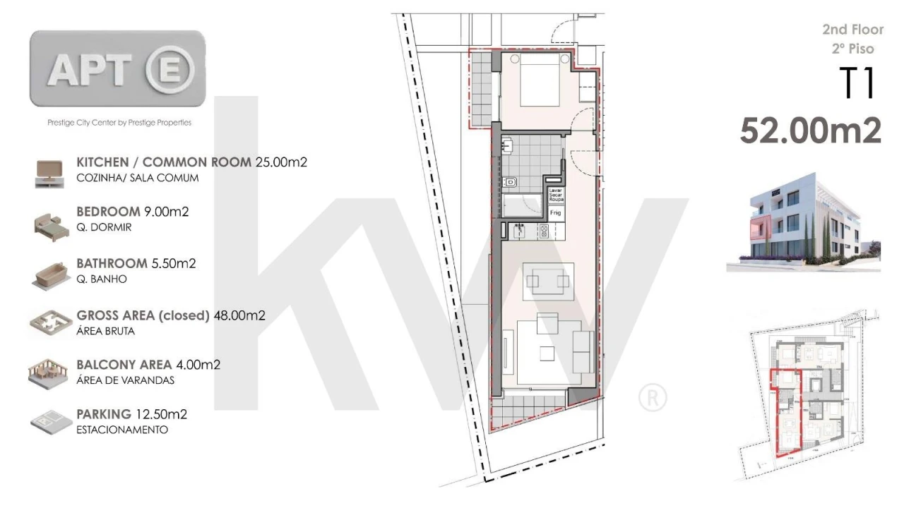Apartamento T1 para Venda em Machico Foto 2