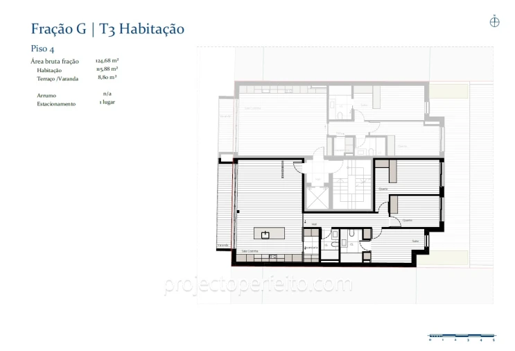 Apartamento T3 para Venda em Espinho Foto 9