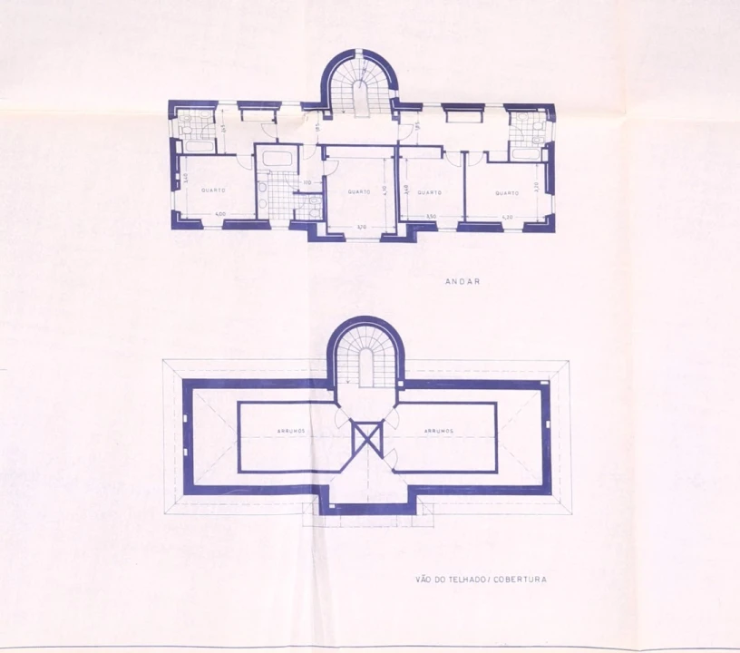 Quinta T4 para Venda em Abragão Planta 2