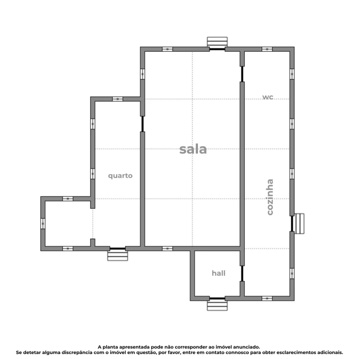 Apartamento T1 para Venda em Gulpilhares e Valadares Foto 5