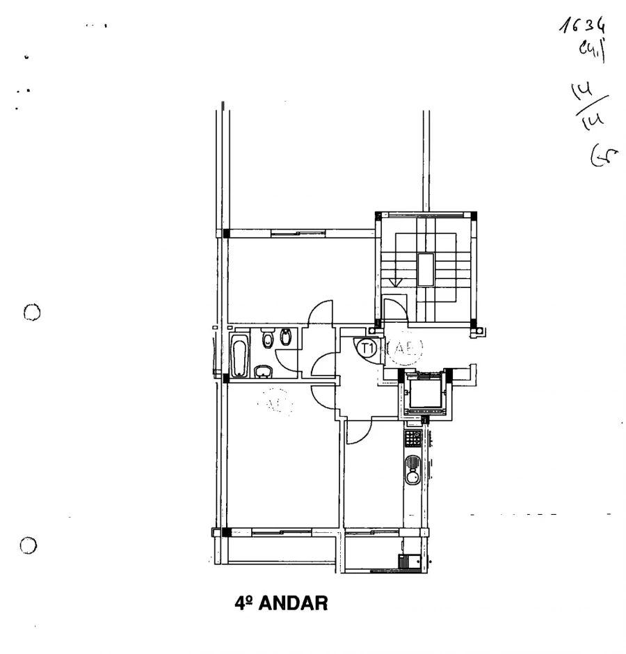 Apartamento T1 para Venda em Rebordosa Foto 18