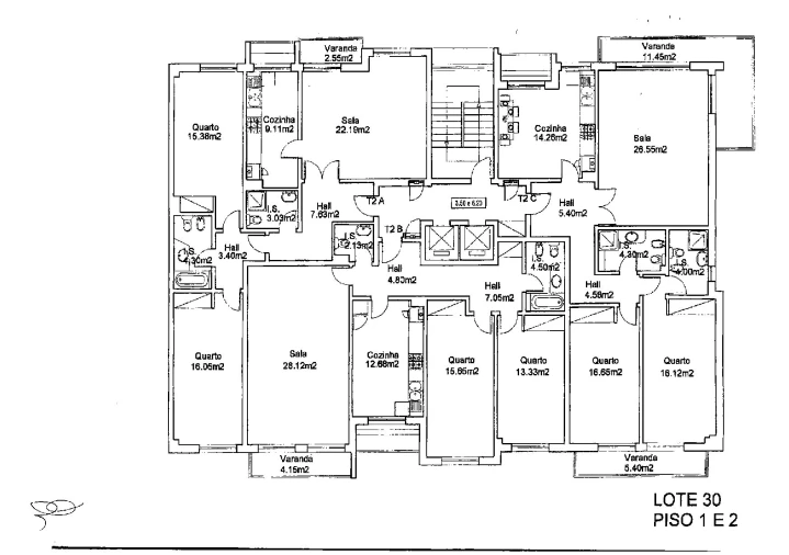 Apartamento T2 para Venda em Sande Vila Nova e Sande São Clemente Foto 19