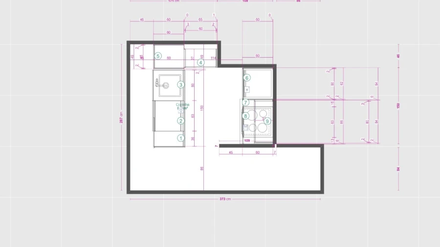 Apartamento T1 para Venda em Costa da Caparica Planta 1