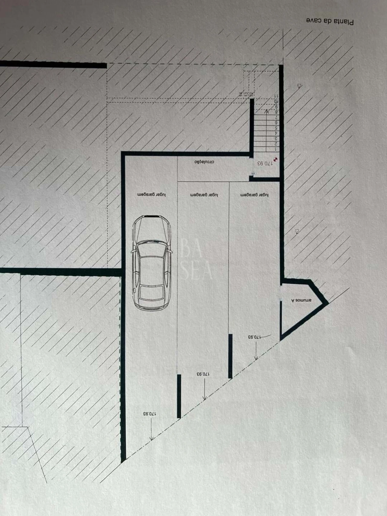 Apartamento T3 para Venda em Braga (Maximinos, Sé e Cividade) Planta 2