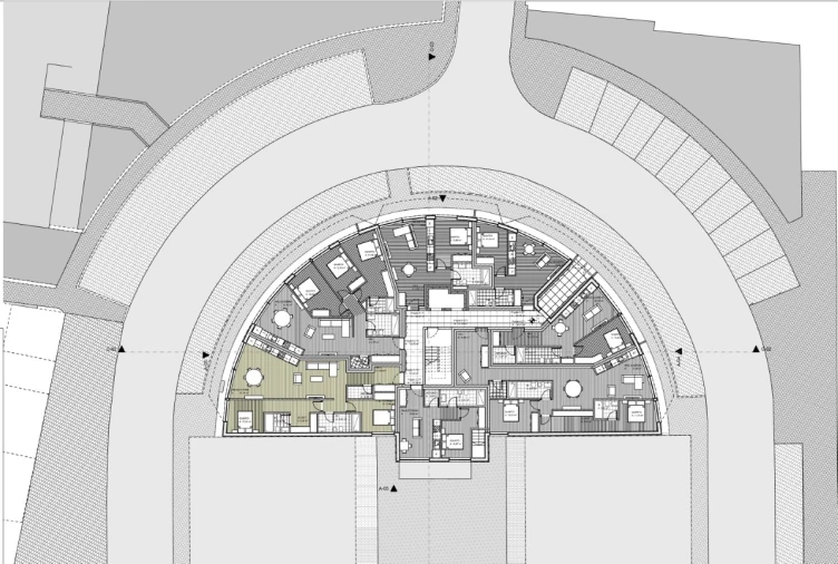 Apartamento T2 para Venda em Santa Maria Maior e Monserrate e Meadela Planta 1
