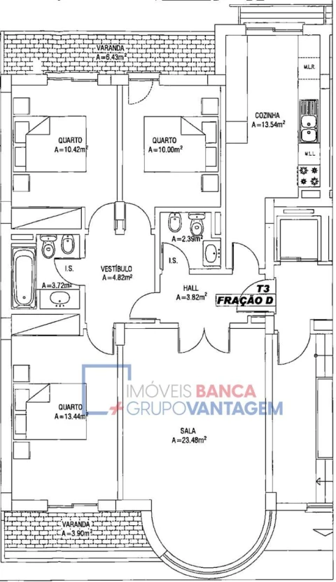 Apartamento T3 para Venda em Alenquer (Santo Estêvão e Triana)
