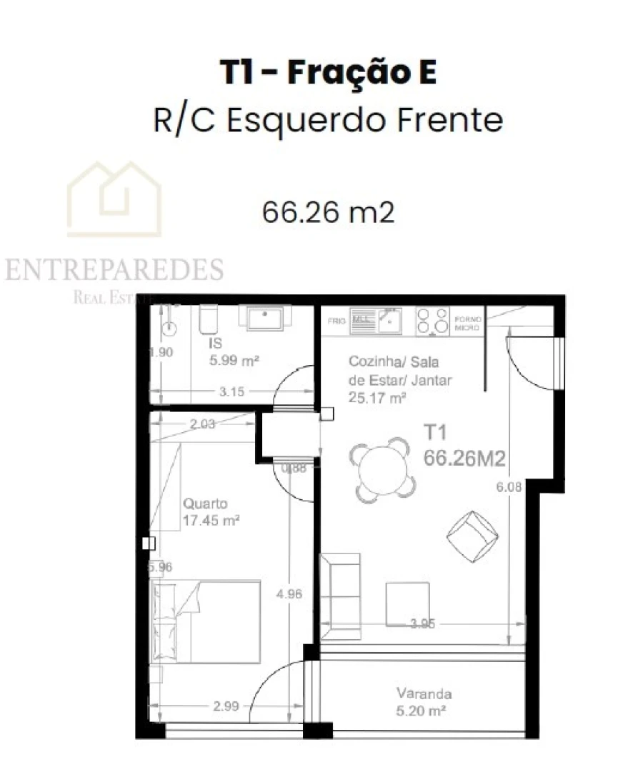 Apartamento T1 para Venda em Custóias, Leça do Balio e Guifões Foto 19