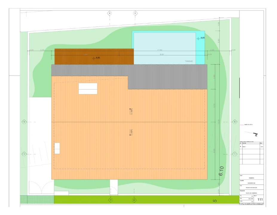 Moradia T4 para Venda em Comporta Planta 2