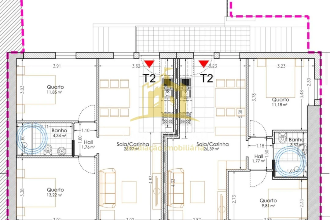 Apartamento T2 para Venda em Pico de Regalados, Gondiães e Mós Foto 8