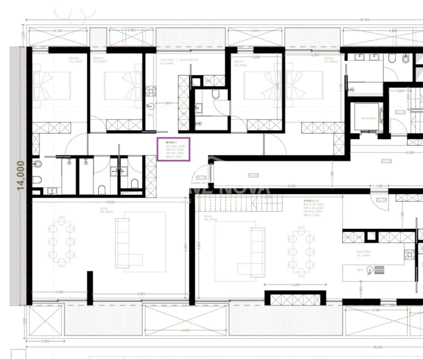 Apartamento T4 para Venda em Glória e Vera Cruz Foto 8