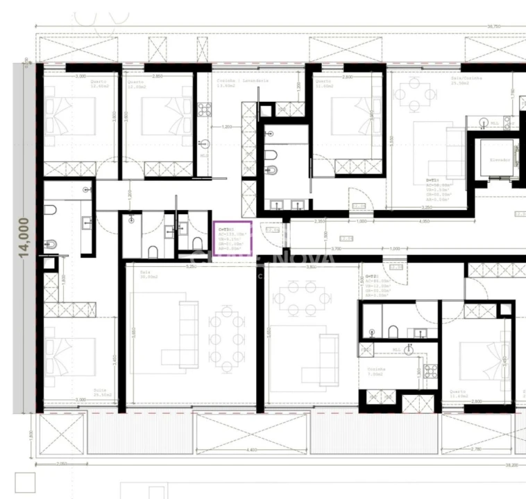 Apartamento T3 para Venda em Glória e Vera Cruz Foto 8