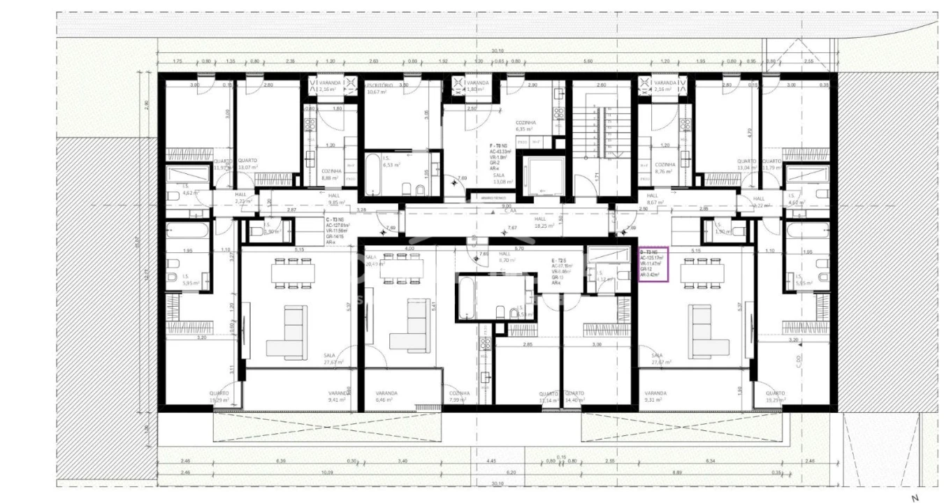 Apartamento T3 para Venda em Gafanha da Boa Hora Foto 11