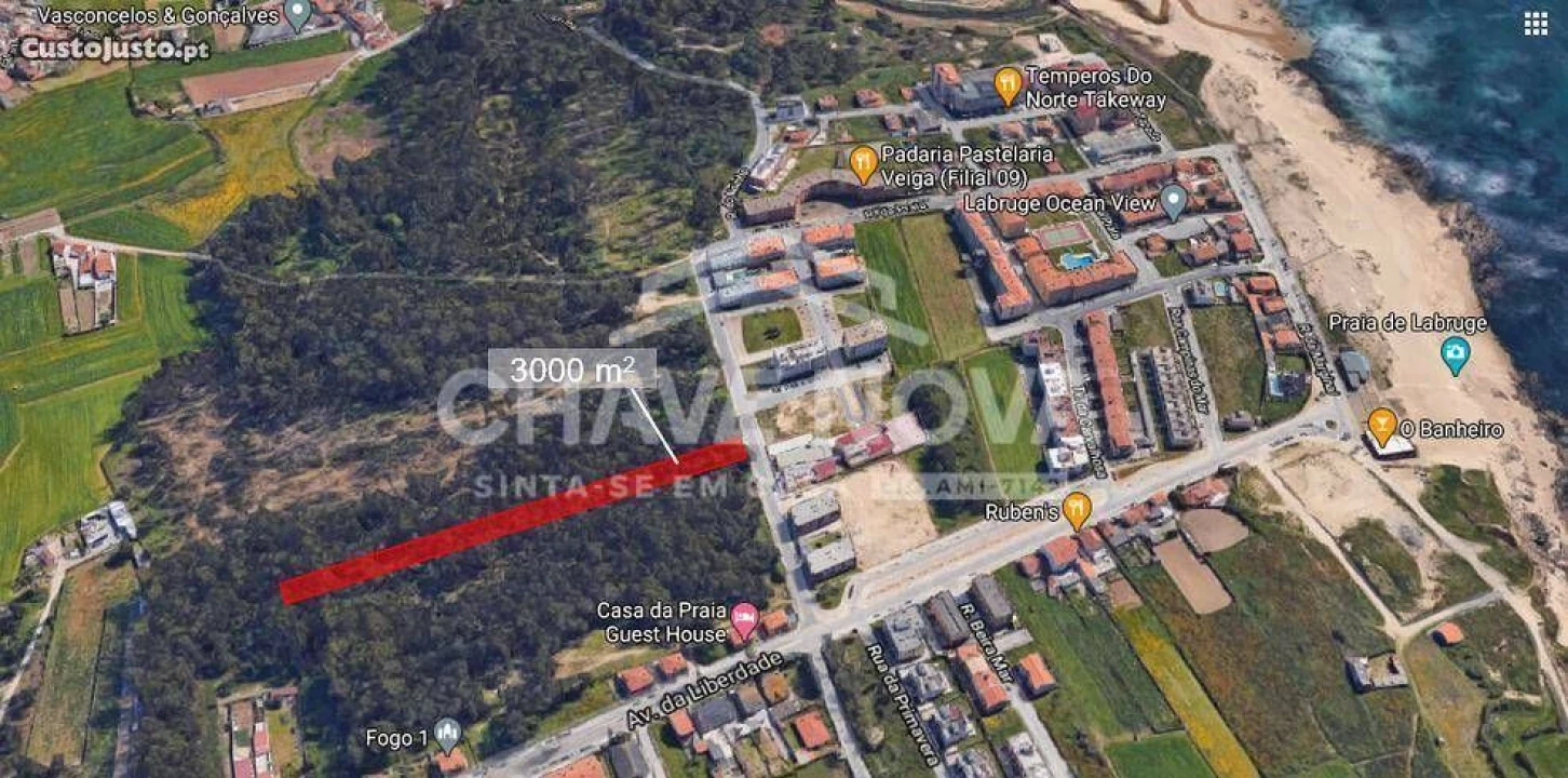 Terreno para Venda em Labruge Foto 6