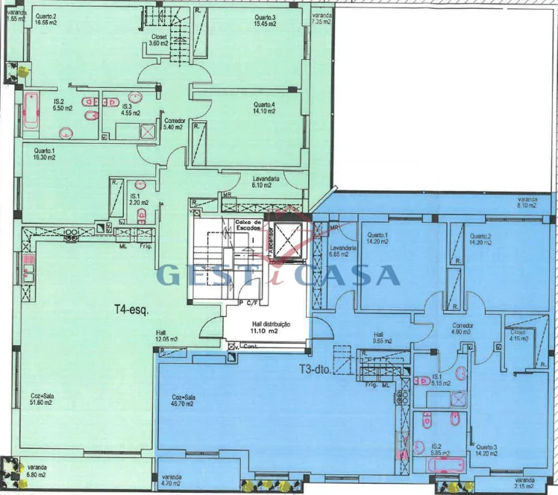 Apartamento T3 para Venda em Castelo Branco Foto 3
