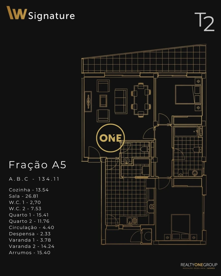 Apartamento T2 para Venda em São Vicente Ferreira Foto 11