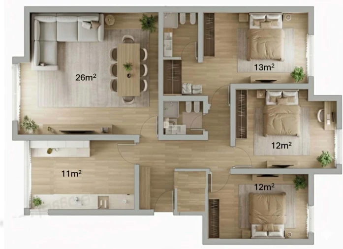 Apartamento T3 para Venda em União das Freguesias de Setúbal Foto 27