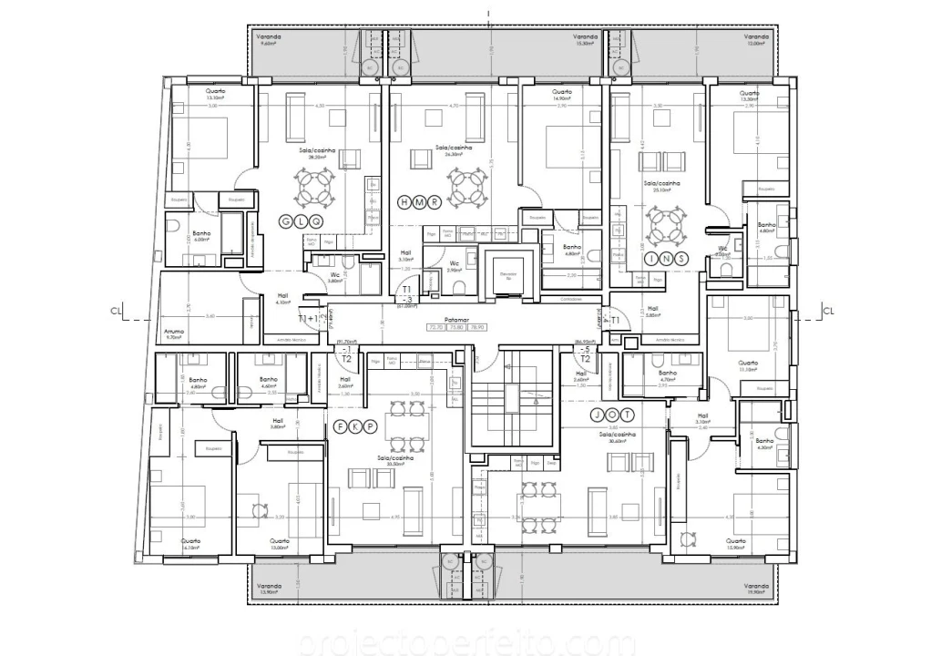 Apartamento T2 para Venda em São Felix da Marinha Foto 4