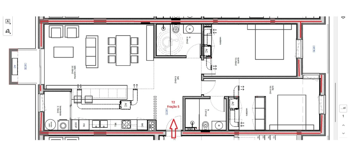 Apartamento T2 para Venda em São Bernardo Foto 21