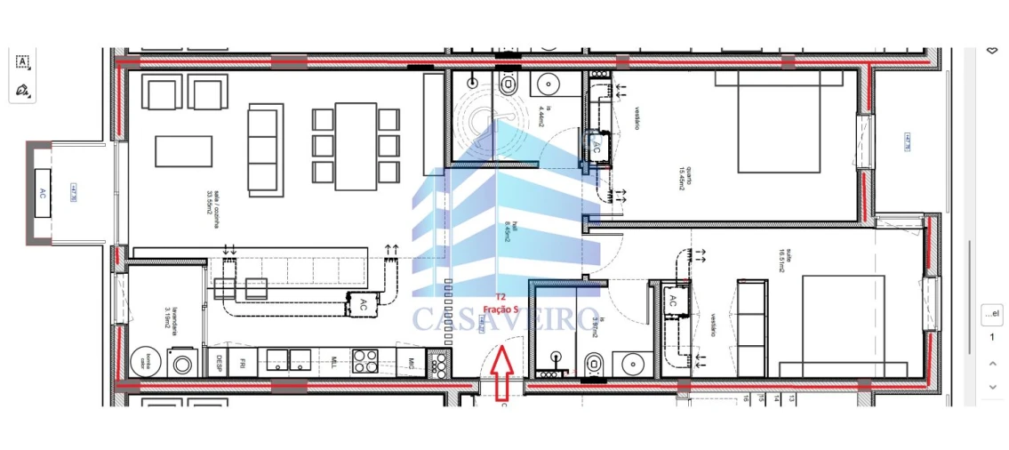 Apartamento T2 para Venda em São Bernardo Foto 20