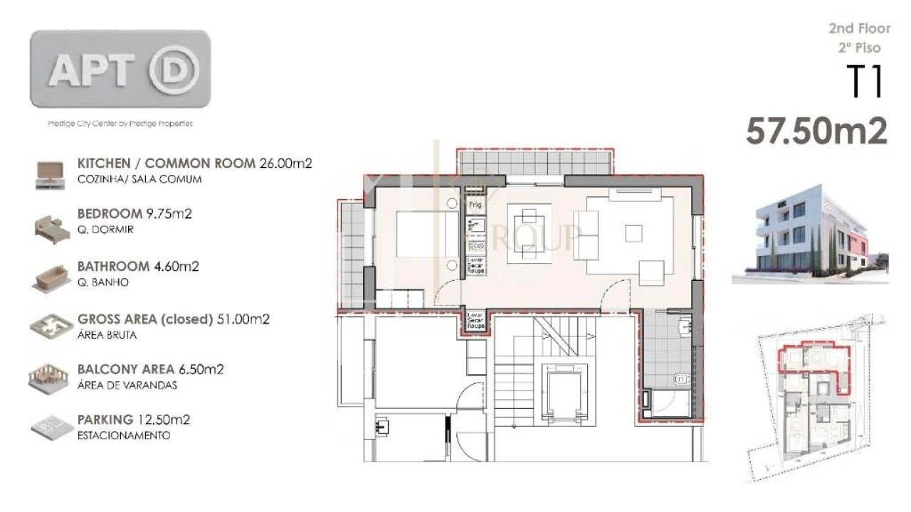Apartamento T1 para Venda em Machico Foto 10