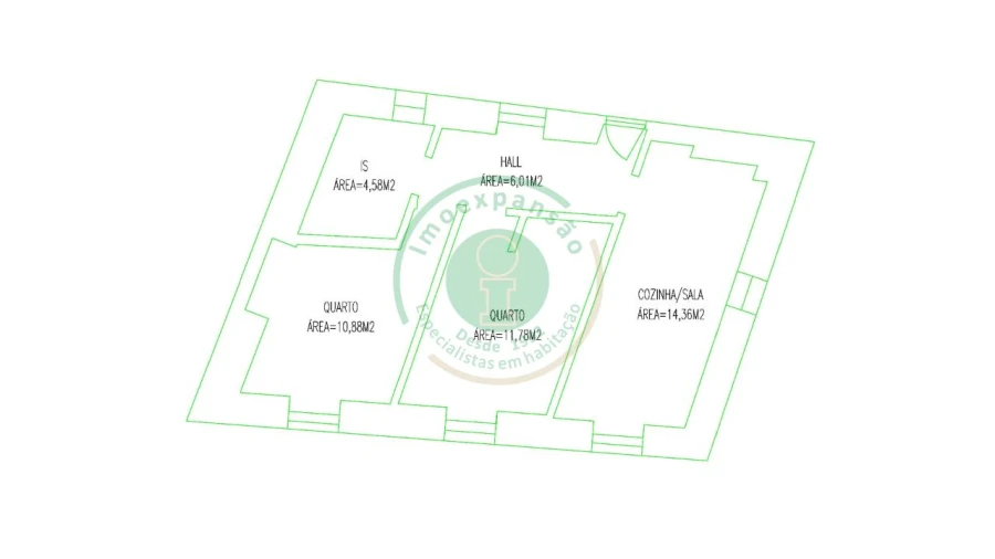Moradia T2 para Arrendamento em Vila Verde Foto 20