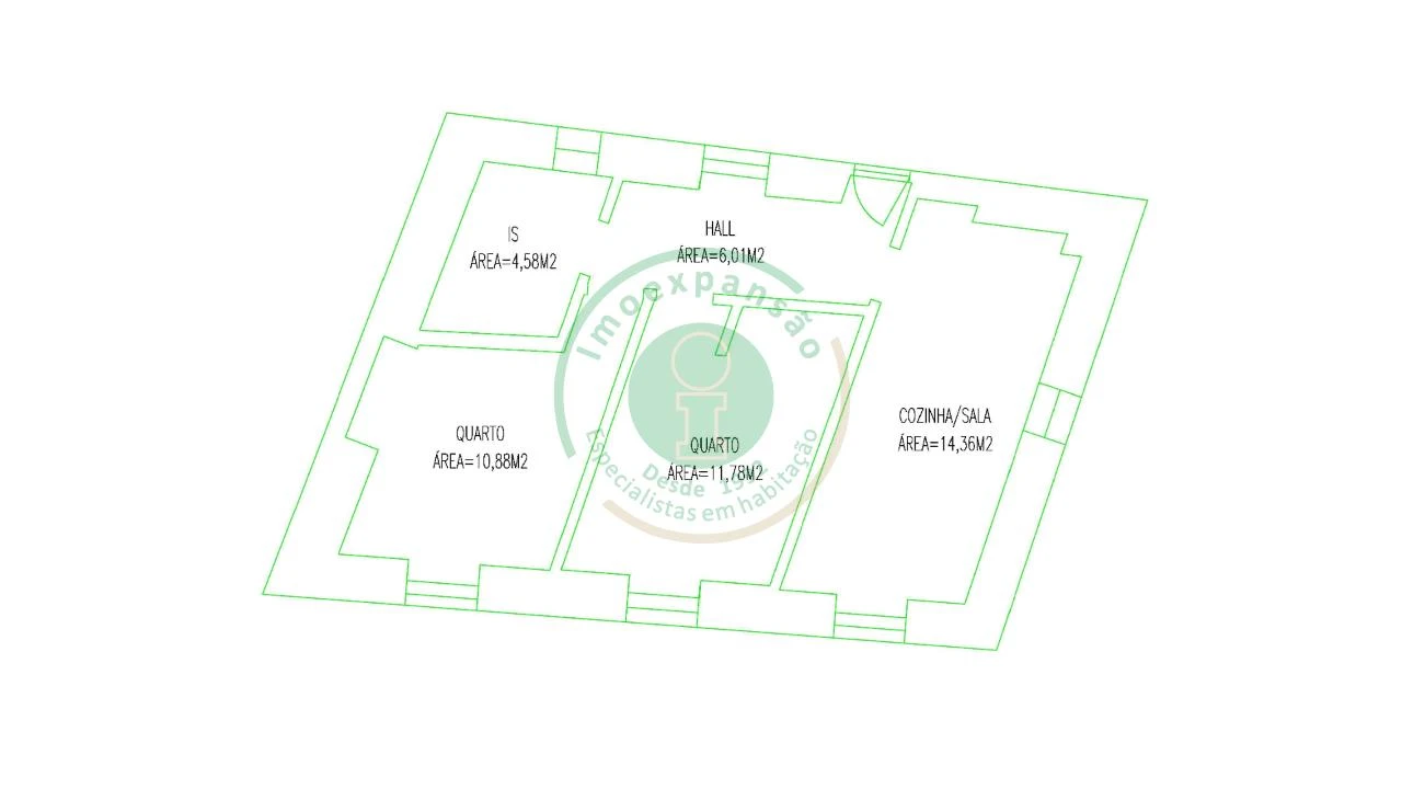 Moradia T2 para Arrendamento em Vila Verde Foto 20